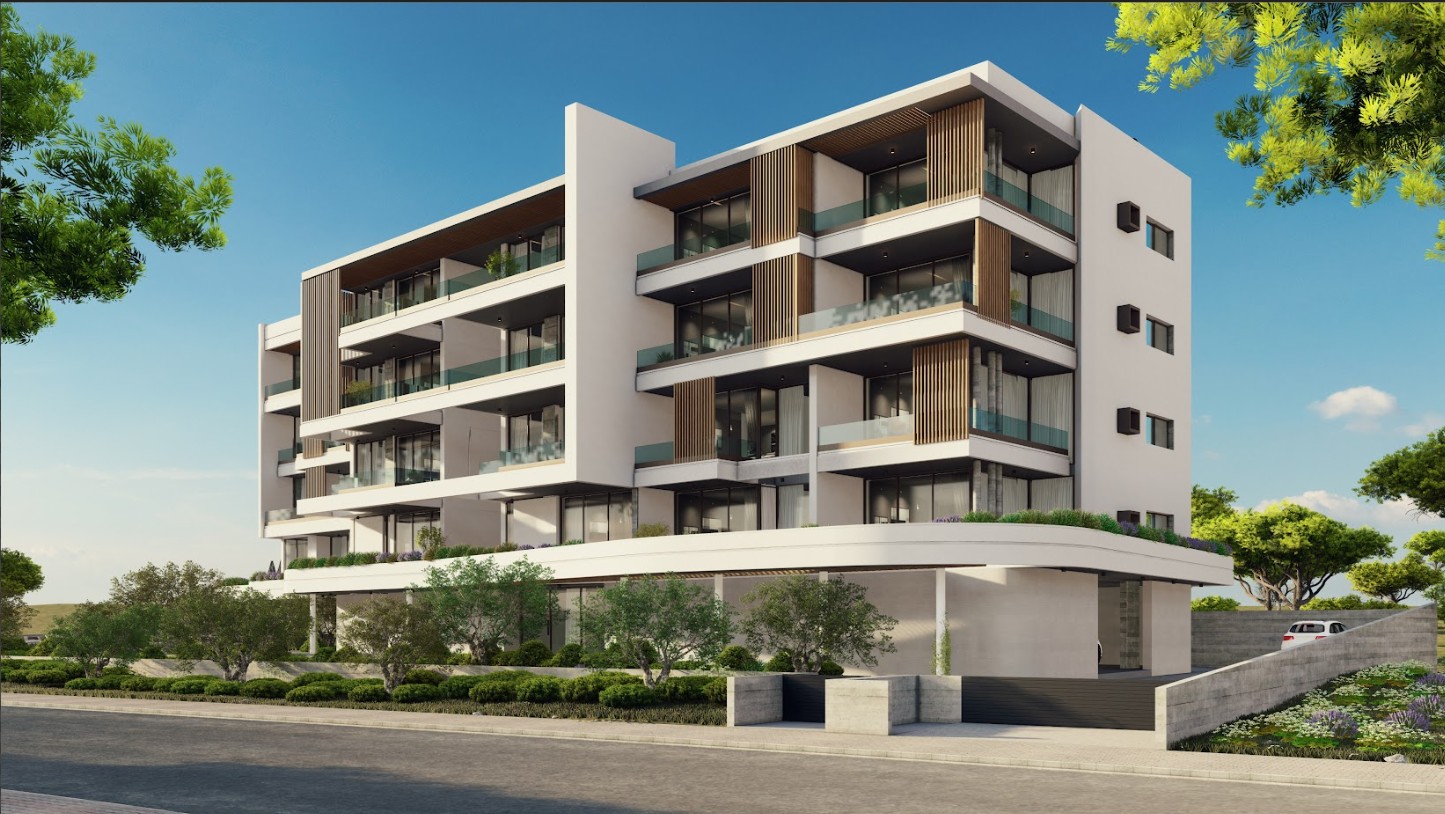 Mieszkanie 1 pokój 59 m² Chloraka, Cypr