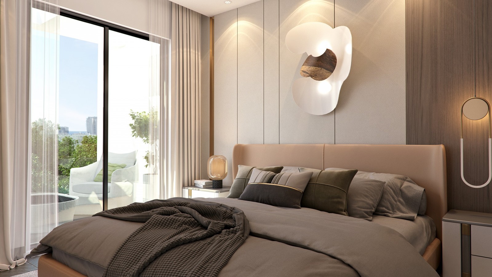 Mieszkanie 3 pokoi 120 m² Oroklini, Cypr