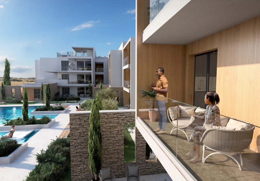 Mieszkanie 3 pokoi 142 m² Pyla, Cypr