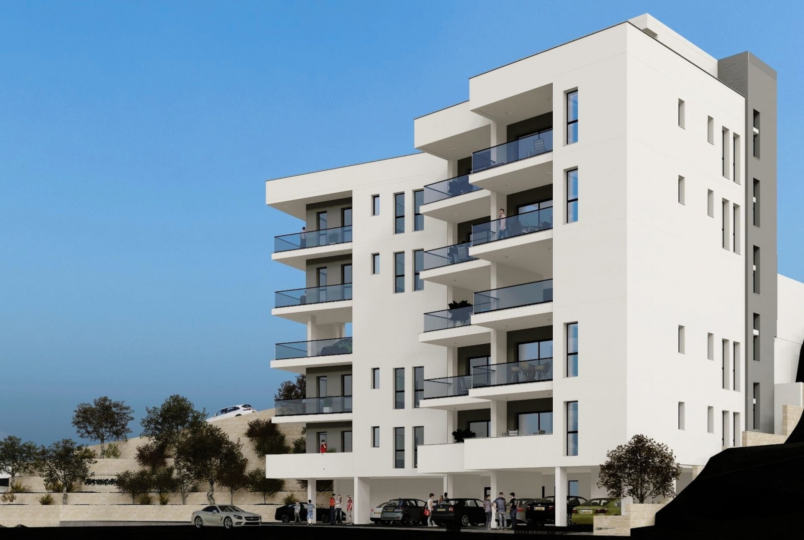 Wohnung 1 Schlafzimmer 89 m² Germasogeia, Zypern