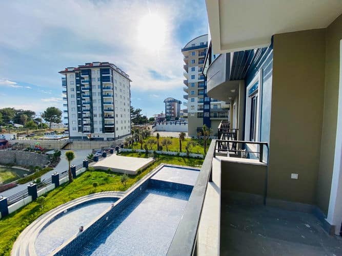 Mieszkanie 3 pokoi 95 m² Alanya, Turcja
