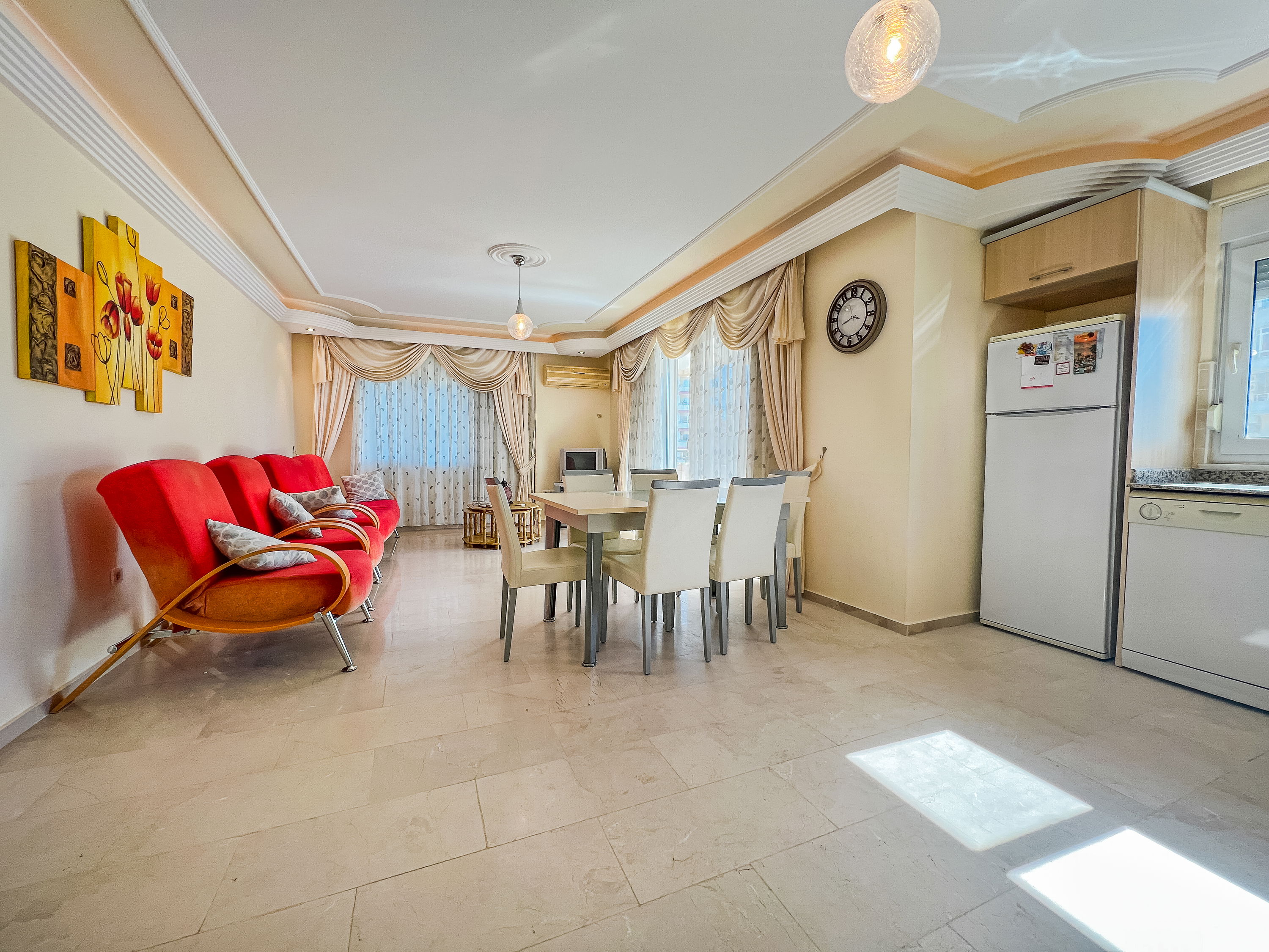 Wohnung 2 Schlafzimmer 60 m² Mahmutlar, Türkei