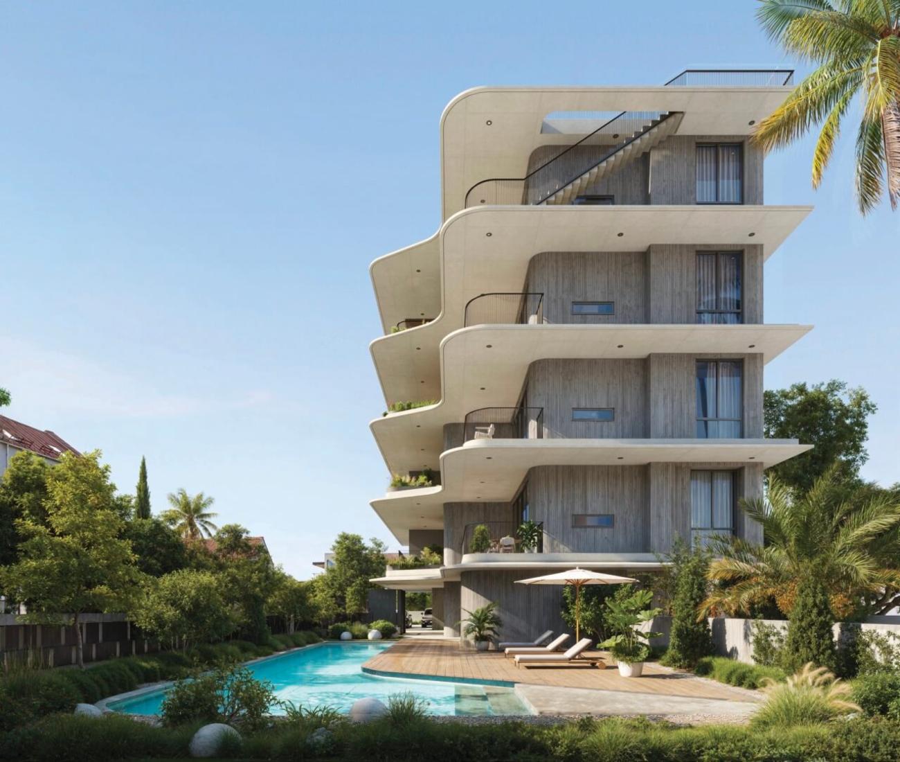Квартира 2 спальни 83 м² Гермасойя, Кипр