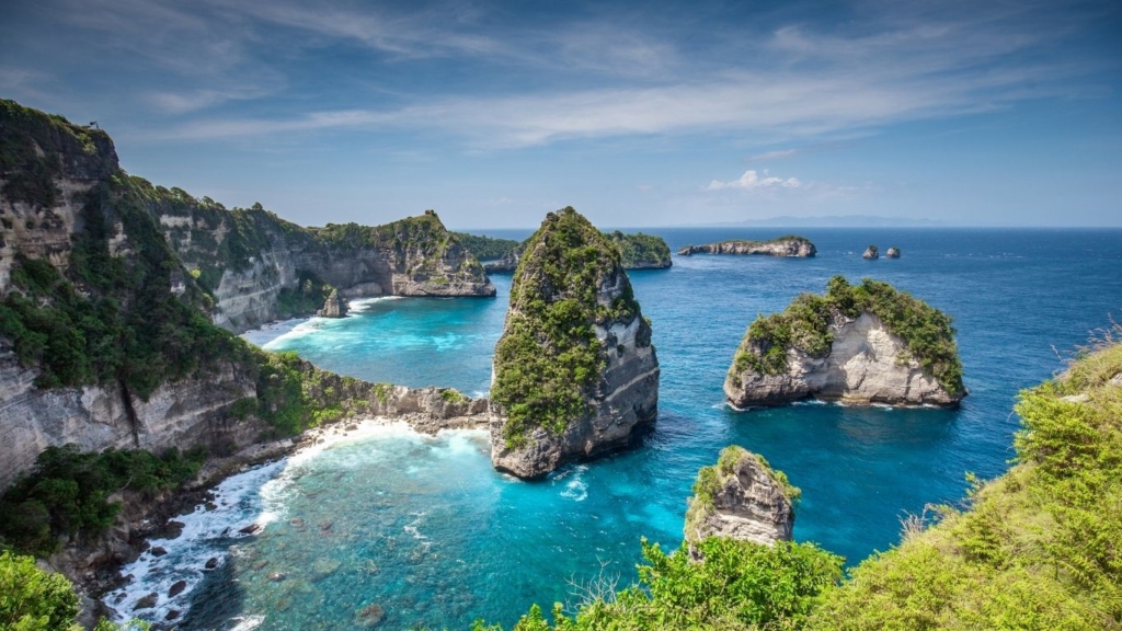 bali shoreline rock formations near property for sale in bali