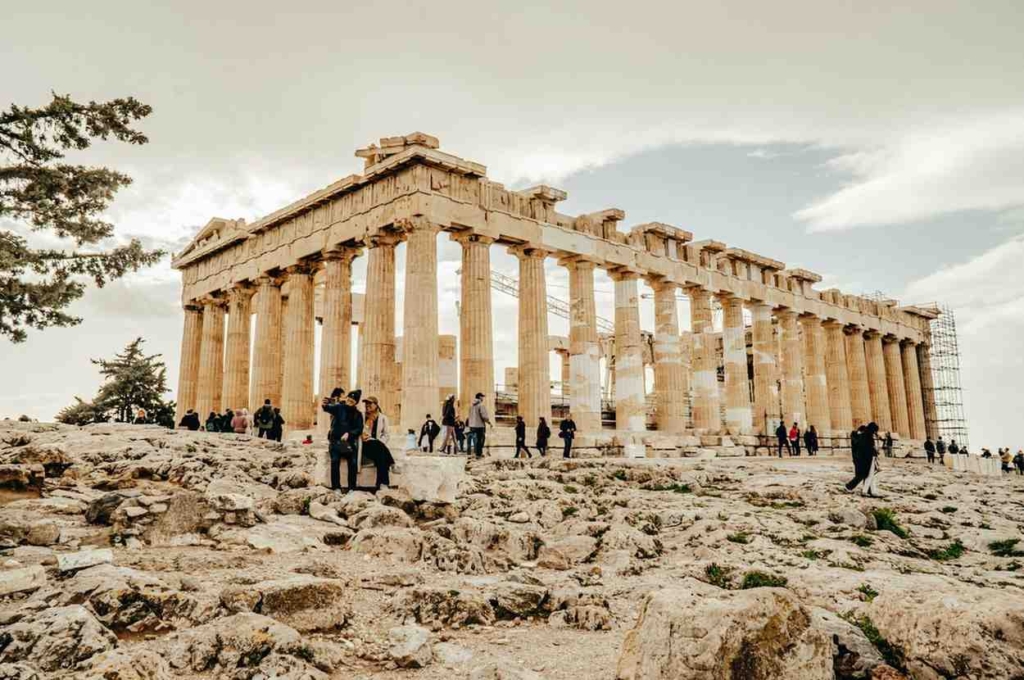 acropolis of athens in greece