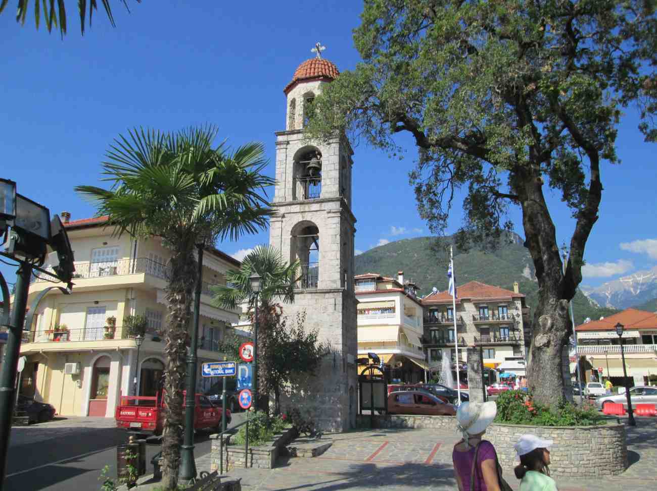 litochoro, of of eauropean towns