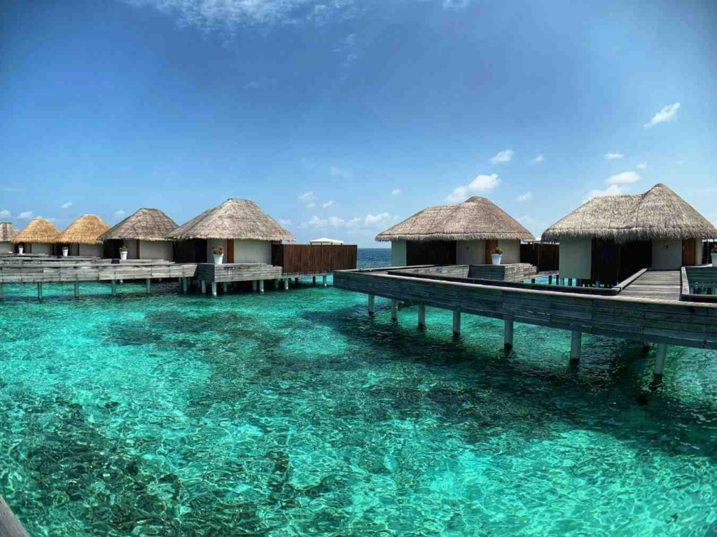 overwater villas of the maldives