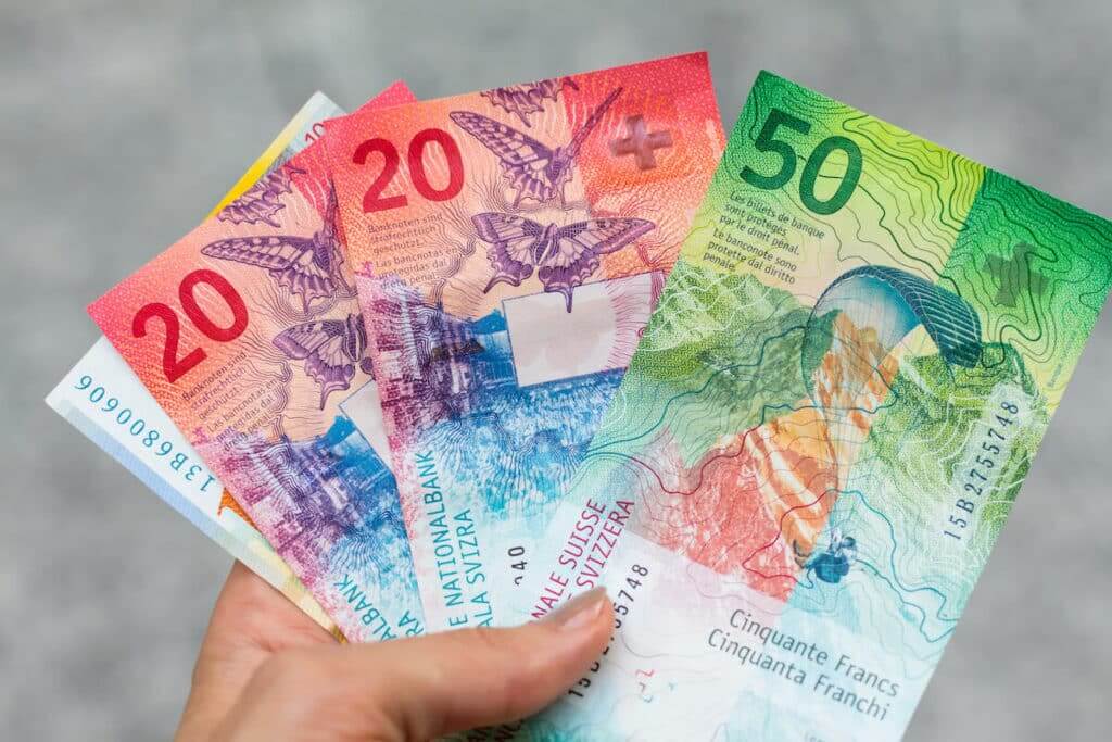 swiss francs worst year