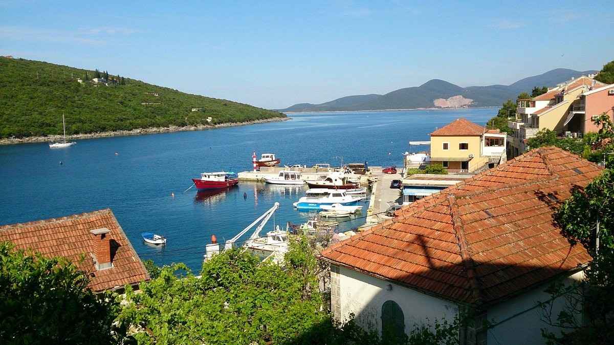 harbour view in bigova showing one of the best places to buy property in montenegro