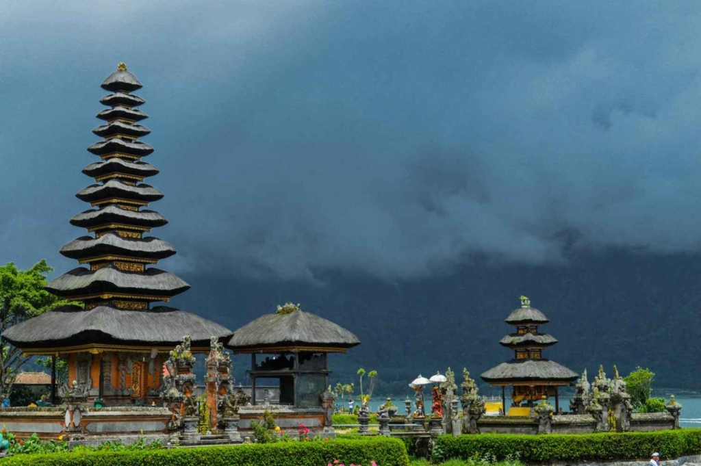 temples in bali, indonesia