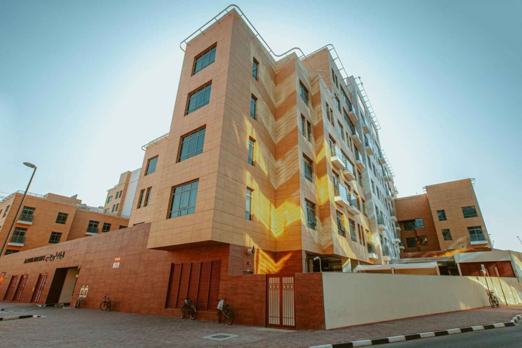 dubai residential property exterior, used in international real estate marketing in dubai.