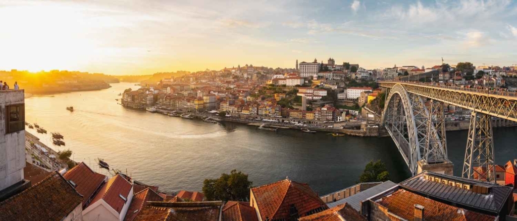 river in porto, portugal