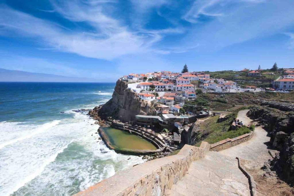 coastal village with ocean views, ideal for cheap property in portugal