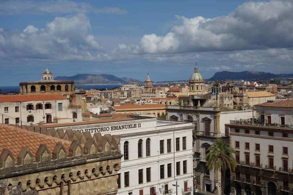 historic city skyline, buying property in sicily