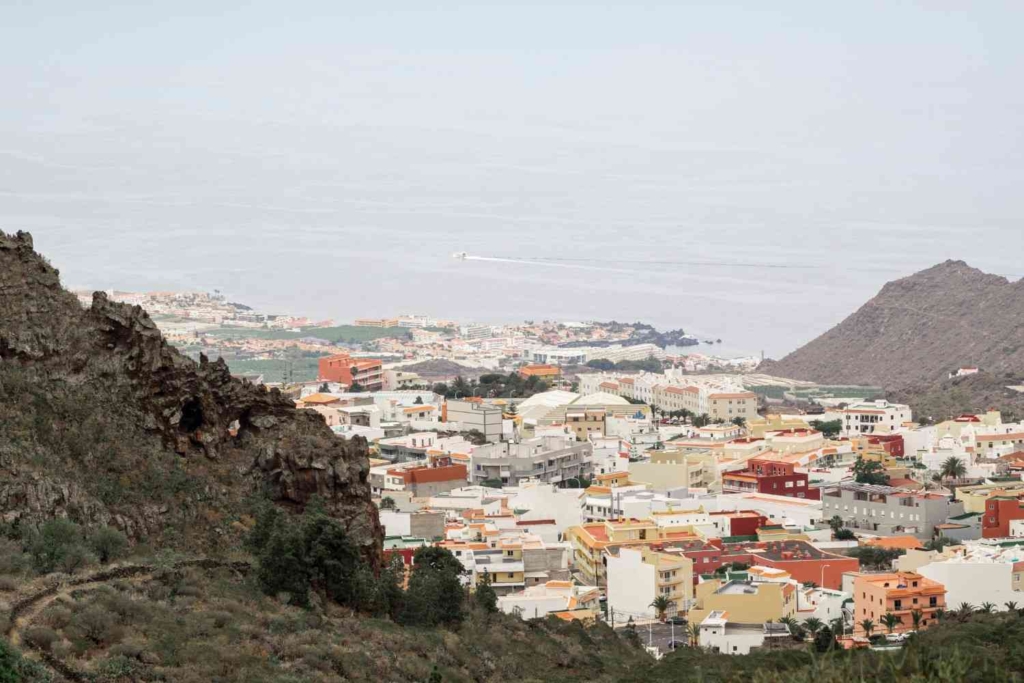 seaside hillside town ideal for buying property in greece