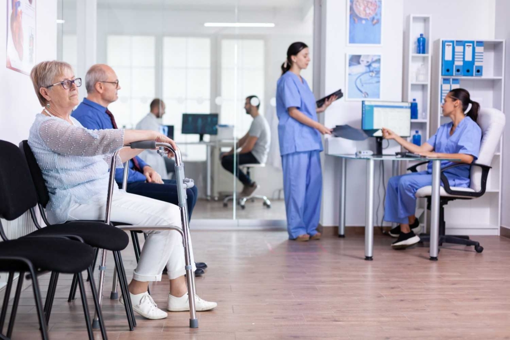 healthcare visit as part of planning for retiring to france