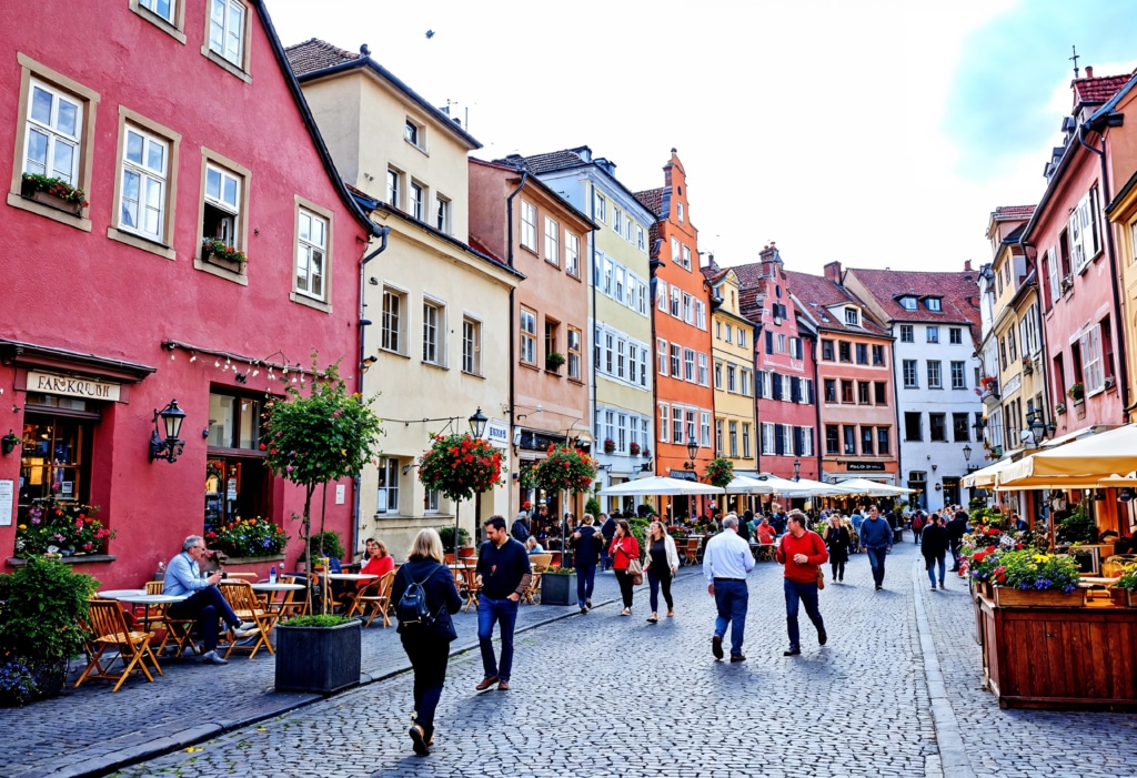 affordable places to live in europe with colorful streets, cafes, and vibrant local life.