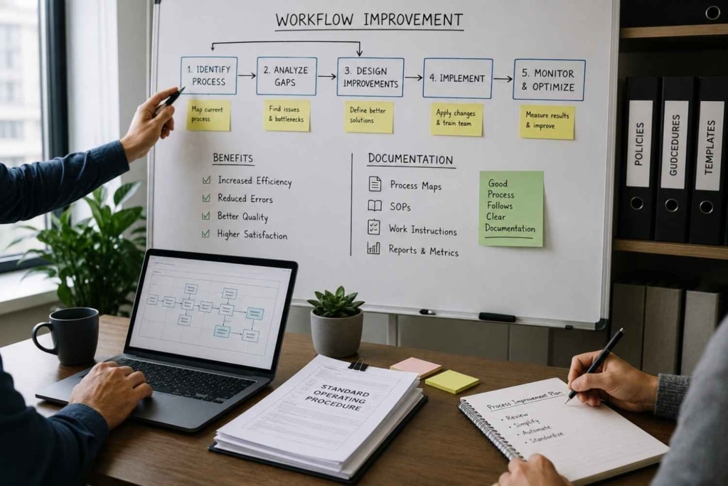 workflow improvement and documentation