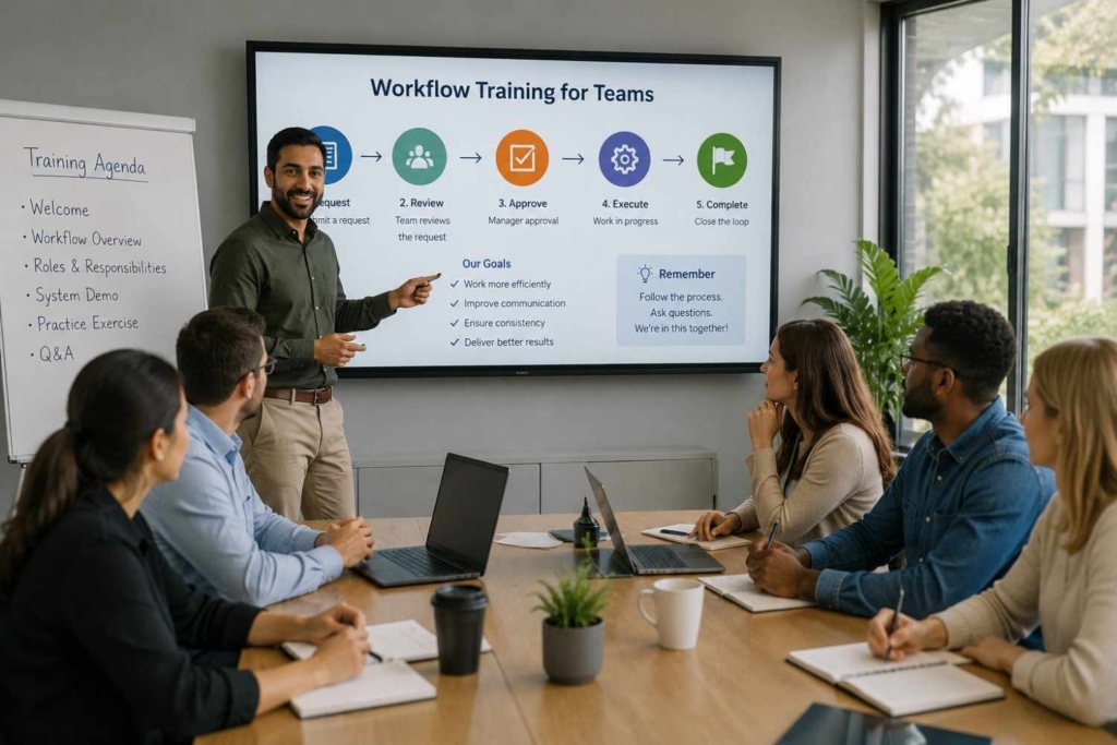 workflow training for teams