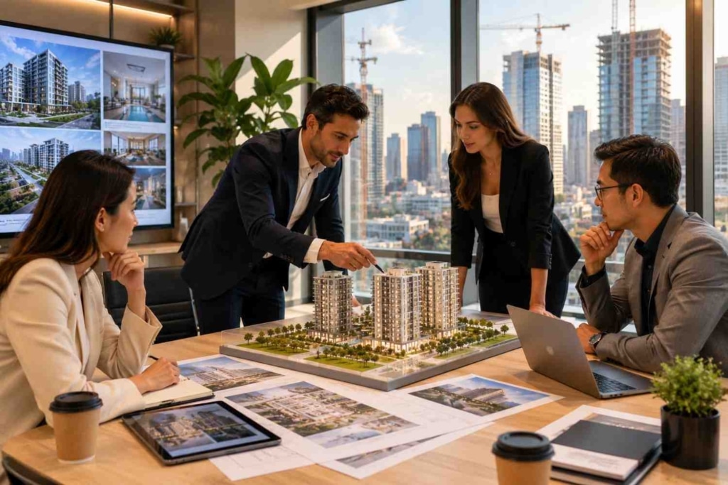 real estate project marketing