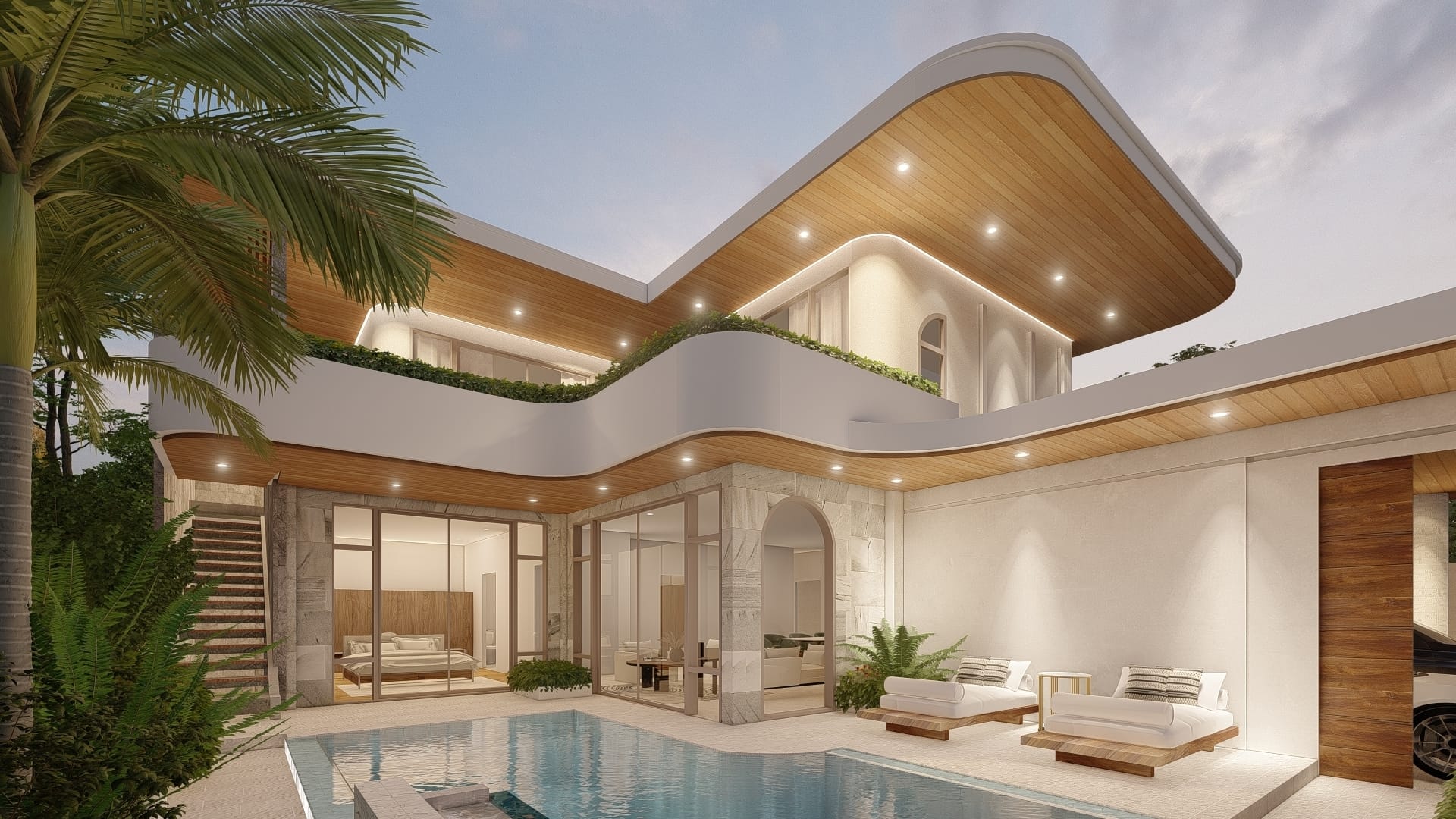 Wohnung 4 Schlafzimmer 465 m² Si Sunthon, Thailand