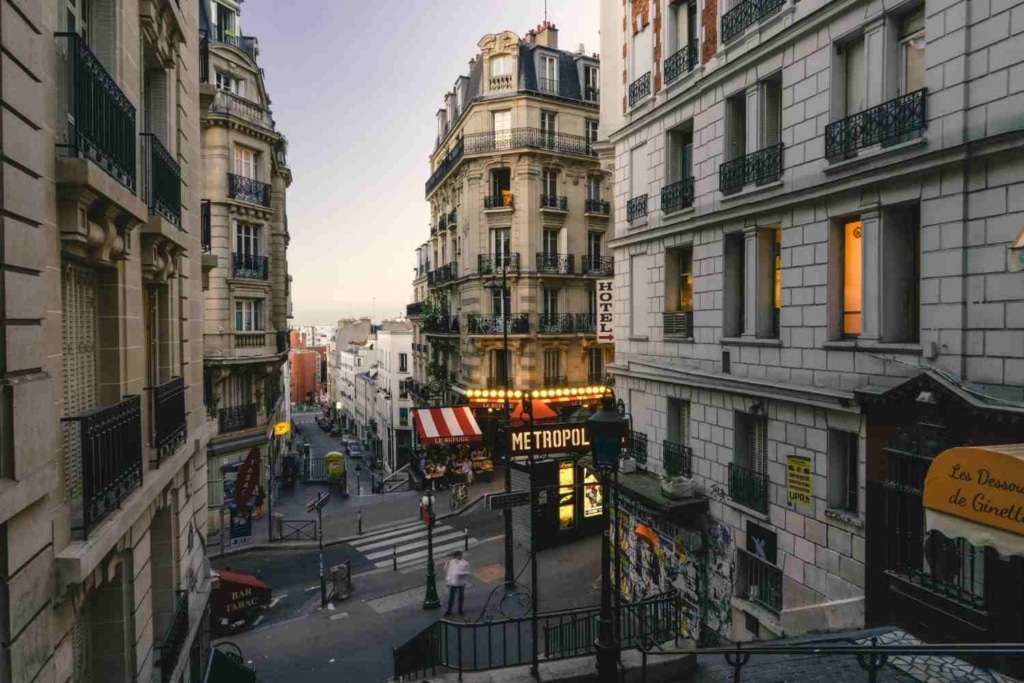 living in france