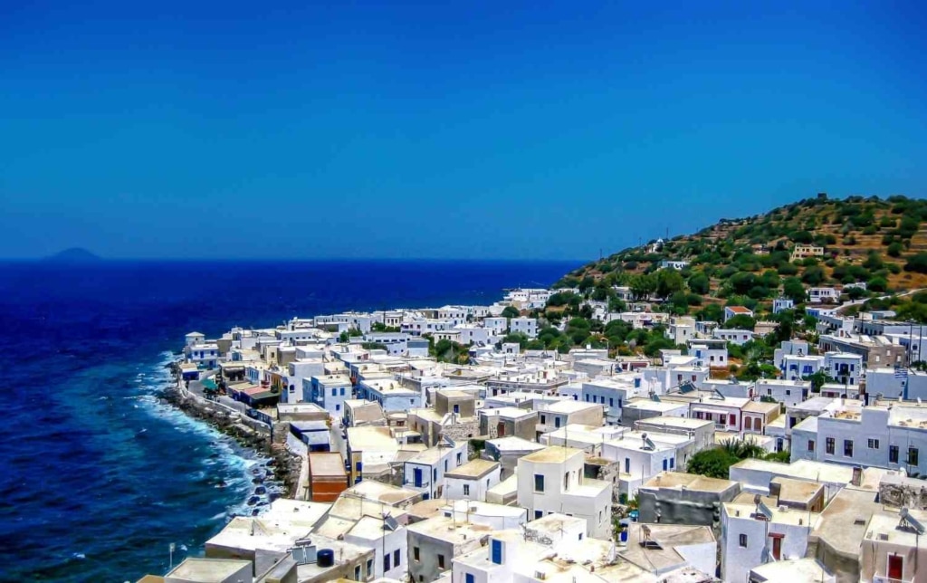 living in greece